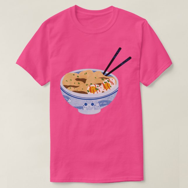 Camiseta Chill Little Ramen (Diseño del anverso)