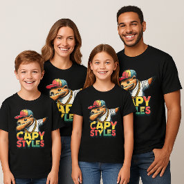 Camiseta Chill Masters Capybara Shirt – Zen Animal Meditati