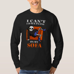 Camiseta Chill No Puedo Tener Planes En Mi Sofá 1