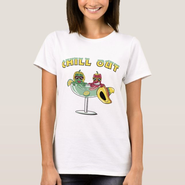 Camiseta Chill Out Margarita (Anverso)