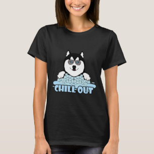 Camiseta Chill Out Siberian Husky