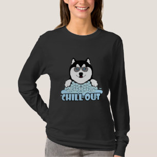 Camiseta Chill Out Siberian Husky