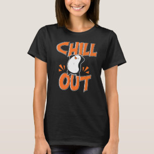 Camiseta Chill Out Women Hangout Penguin Love