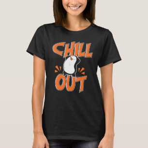 Camiseta Chill Out Women Hangout Penguin Love 1