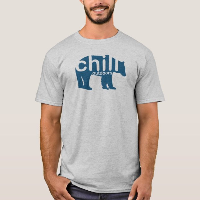 Camiseta Chill Outdoor Bear (Anverso)