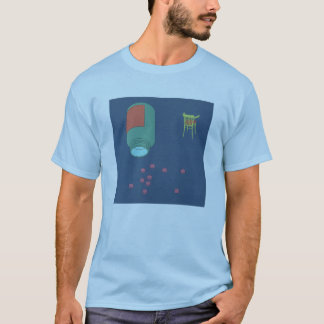 camiseta chill pill azul