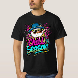 Camiseta Chill Season – Relaxed Holiday Design