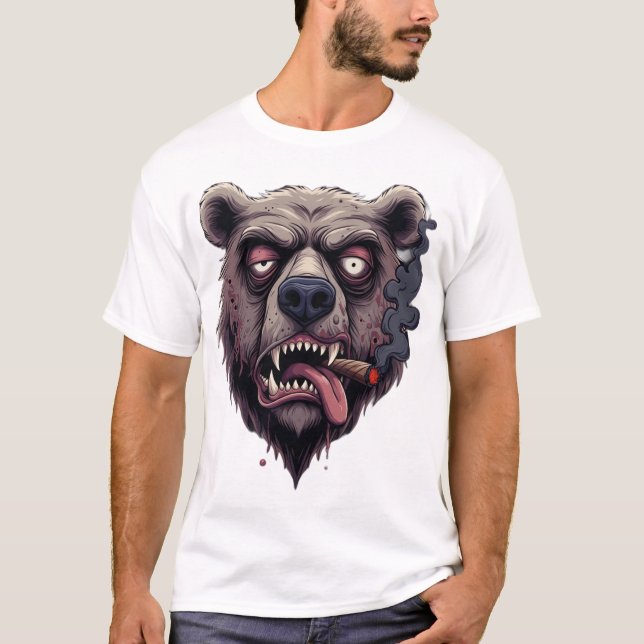 Camiseta Chill Smokey Bear Vibes (Anverso)
