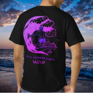 Camiseta Chill Summer Vibes Purple by Salty AF