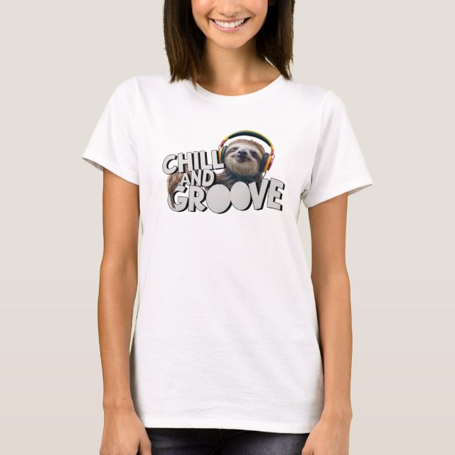 Camiseta Chill y Groove (Anverso)