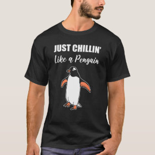 Camiseta Chillin Como Penguin Chill Person