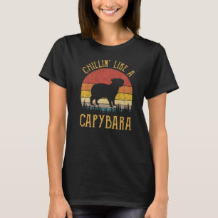 Camiseta Chillin' Como Un Gracioso Amor A Los Animales Roed