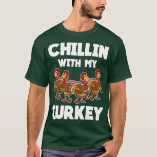 Camiseta Chillin con mi cena turca