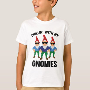 Camiseta Chillin con mi Gnomies