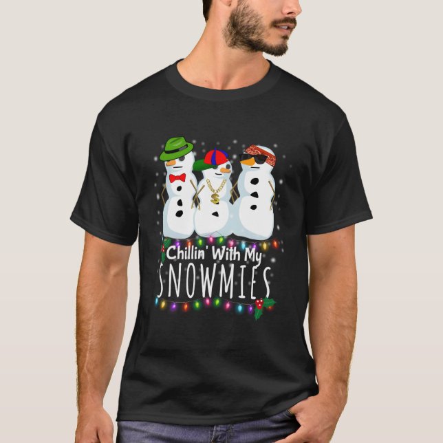 Camiseta Chillin Con Mi Nieve (Anverso)