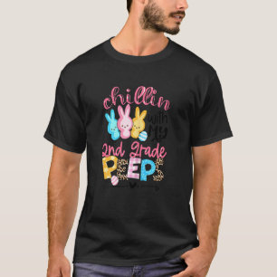 Camiseta Chillin con mi segundo grado Bunnies de segundo gr