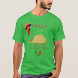 Camiseta Chillin con mi tacosaurio