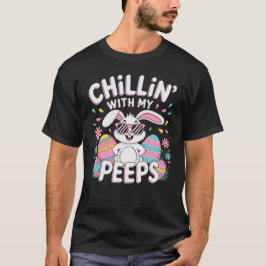 Camiseta Chillin’ con mis amigos Guay Easter Bunny Vibes