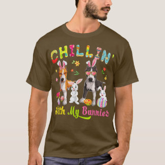 Camiseta Chillin' Con Mis Conejitos Bulldoges Aburridos