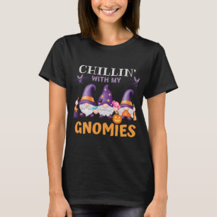 Camiseta Chillin con mis gnomas Cute gracioso Gnome de Hall