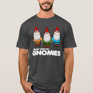 Camiseta Chillin' Con Mis Gnomías