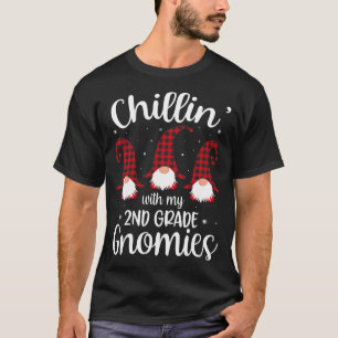 Camiseta Chillin' Con Mis Gnomías De Segundo Grado - Profes