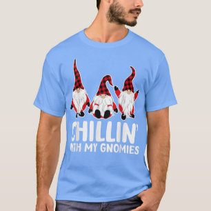 Camiseta Chillin Con Mis Navidades Gnomies Holiday Gnomes P