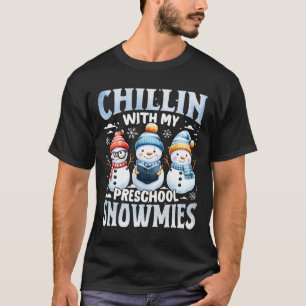 Camiseta Chillin con mis regalos de Navidad en preescolar