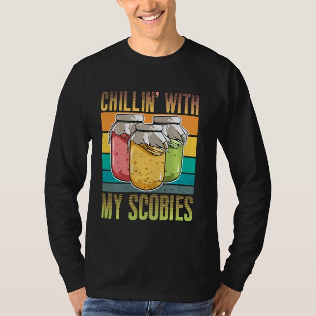 Camiseta Chillin' Con Mis Scobies Lover Scoby Pun Funny Kom (Anverso)