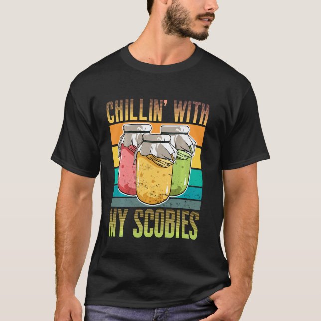 Camiseta Chillin' Con Mis Scobies Lover Scoby Pun Funny Kom (Anverso)