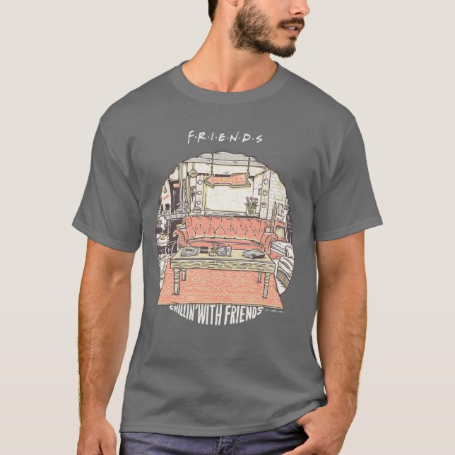 Camiseta Chillin' con Personalizado FRIENDS™ (Anverso)