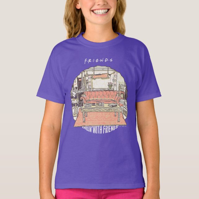 Camiseta Chillin' con Personalizado FRIENDS™ (Anverso)