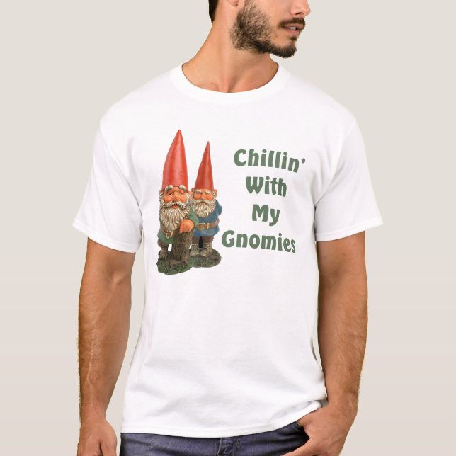 Camiseta Chillin Vintage' con mis gnomos (Anverso)