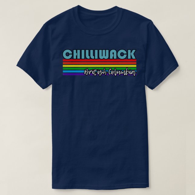 Camiseta Chilliwack Orgullo de Columbia Británica Chilliwac (Diseño del anverso)