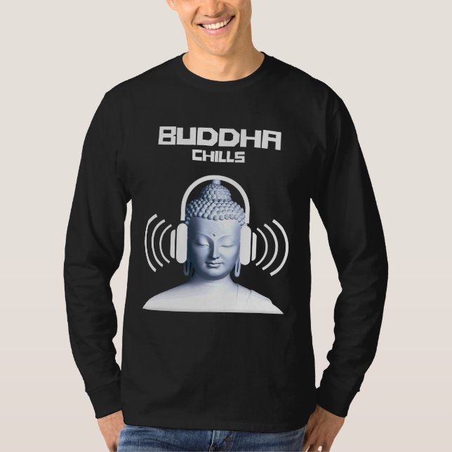Camiseta Chillout Buddha Escala Guay Dance Culture Graphic (Anverso)