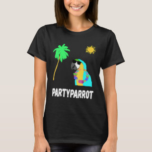 Camiseta Chillout Thug Parrot Hawaii Aves Tropicales Sun TS