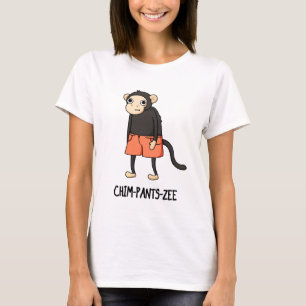 Camiseta Chim-Pants-Zee Funny Chimpanzee Monkey Pun