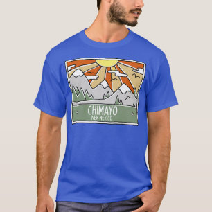 Camiseta Chimayo Nuevo México Montañas Sunrise Nm 1