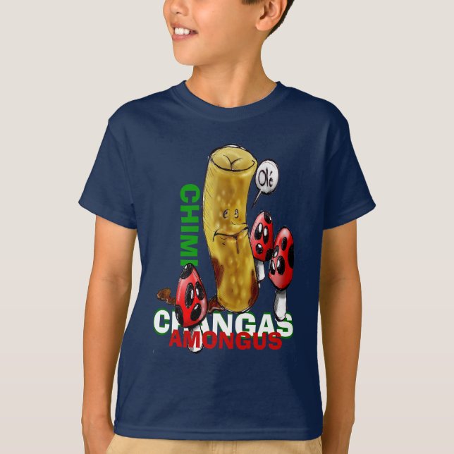 Camiseta Chimichangus Amongus (Anverso)