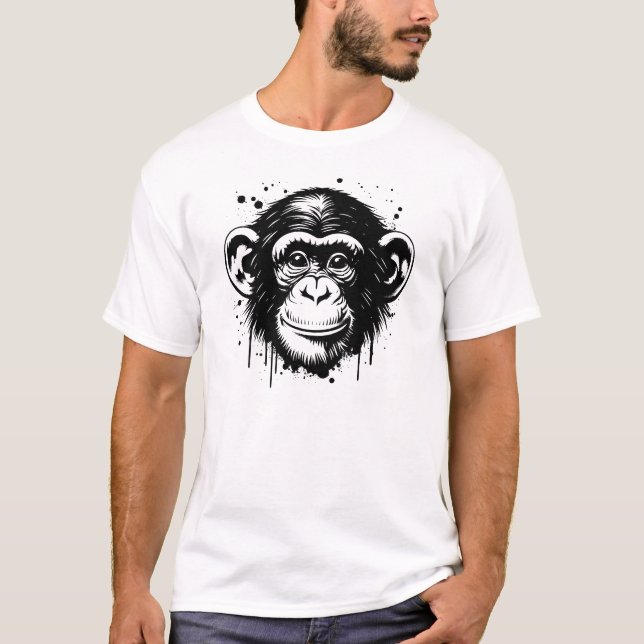 Camiseta Chimpancé (Anverso)