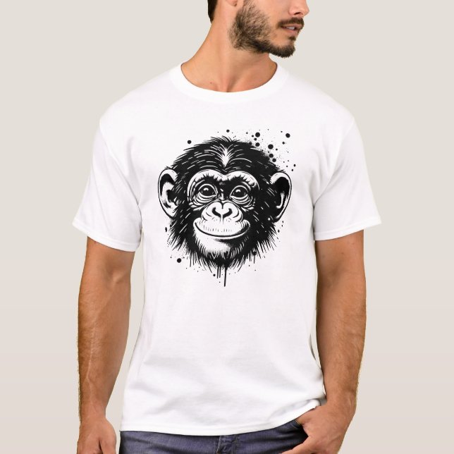 Camiseta Chimpancé (Anverso)
