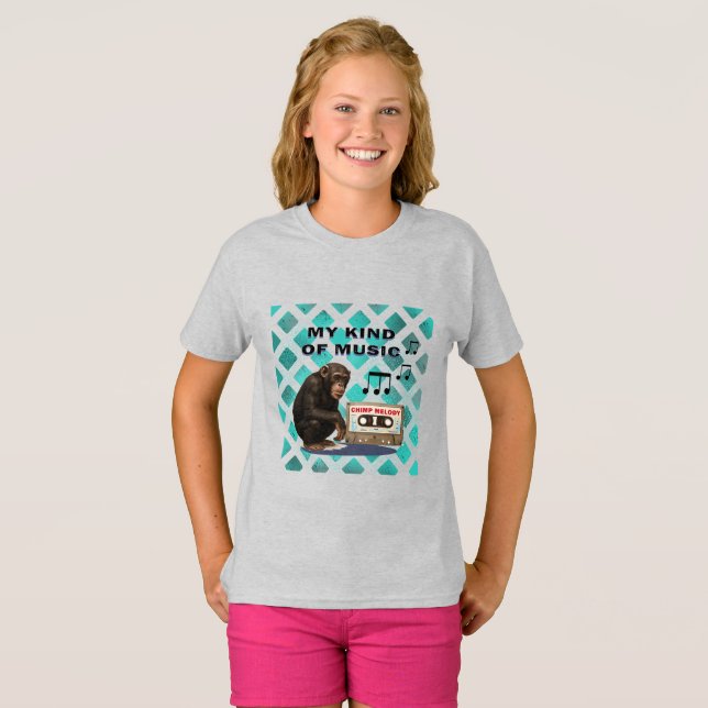 Camiseta chimpancé (Anverso completo)