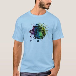 Camiseta Chimpancé arcoiris