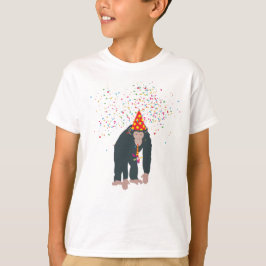 Camiseta Chimpancé de monos está de fiesta con animales que