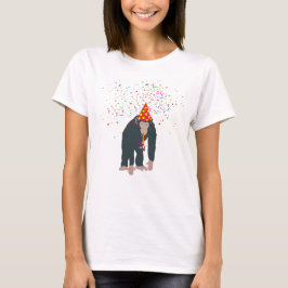 Camiseta Chimpancé de monos está de fiesta con animales que