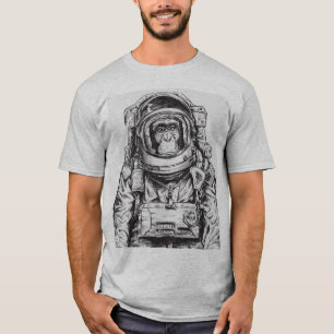 Camiseta Chimpancé del astronauta