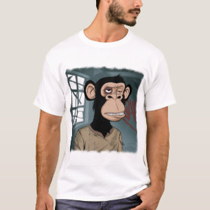 Camiseta Chimpancé estilizado