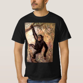 Camiseta Chimpancé por CE Swan, Animales Salvajes de la Jun