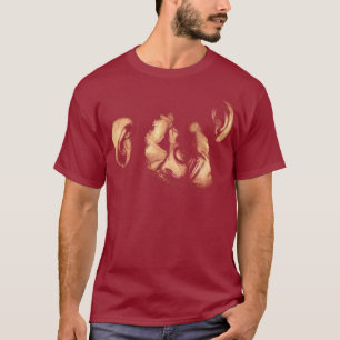 Camiseta chimpancés de besos