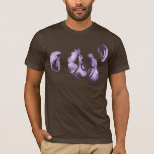 Camiseta chimpancés de besos